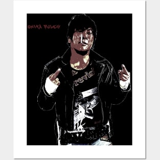 Onita Rules with text Posters and Art